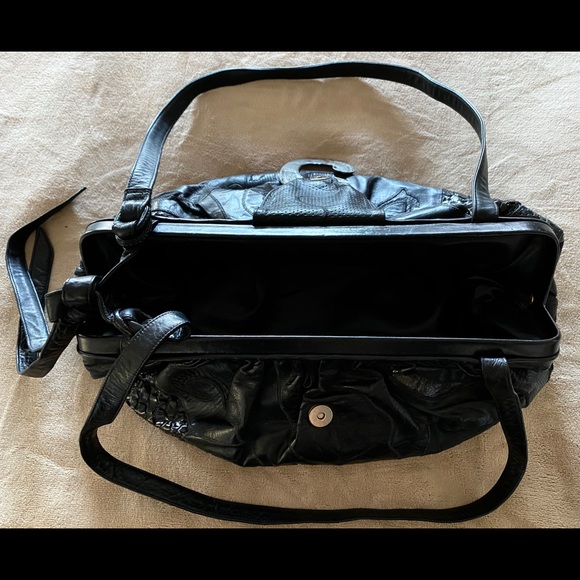 Vintage 1980’s Sharif Leather Satchel - Picture 3 of 6